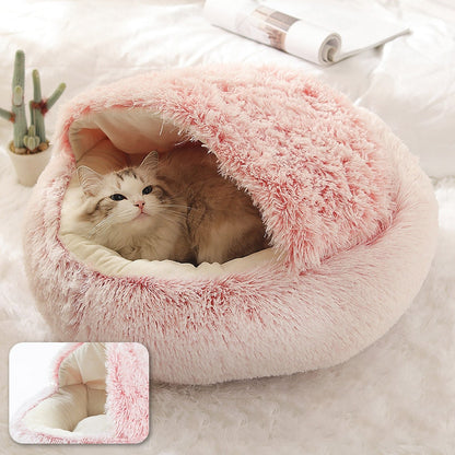 CozyCave 2-in-1 Pet Bed