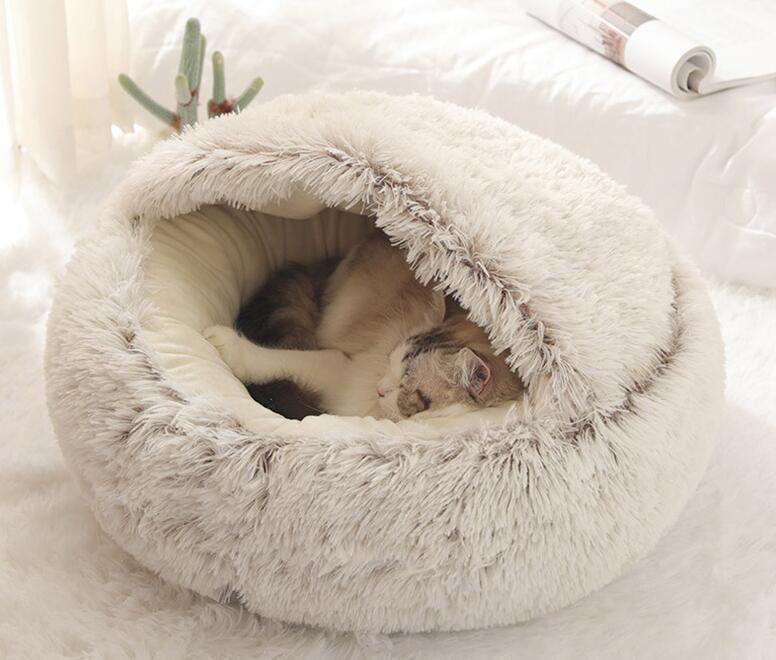 CozyCave 2-in-1 Pet Bed