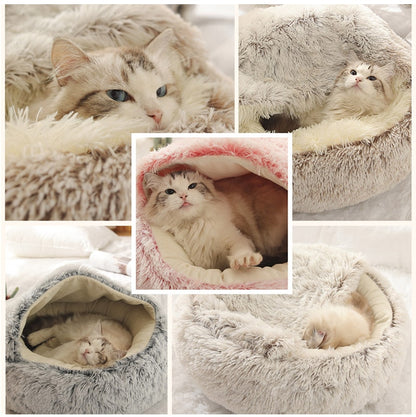 CozyCave 2-in-1 Pet Bed
